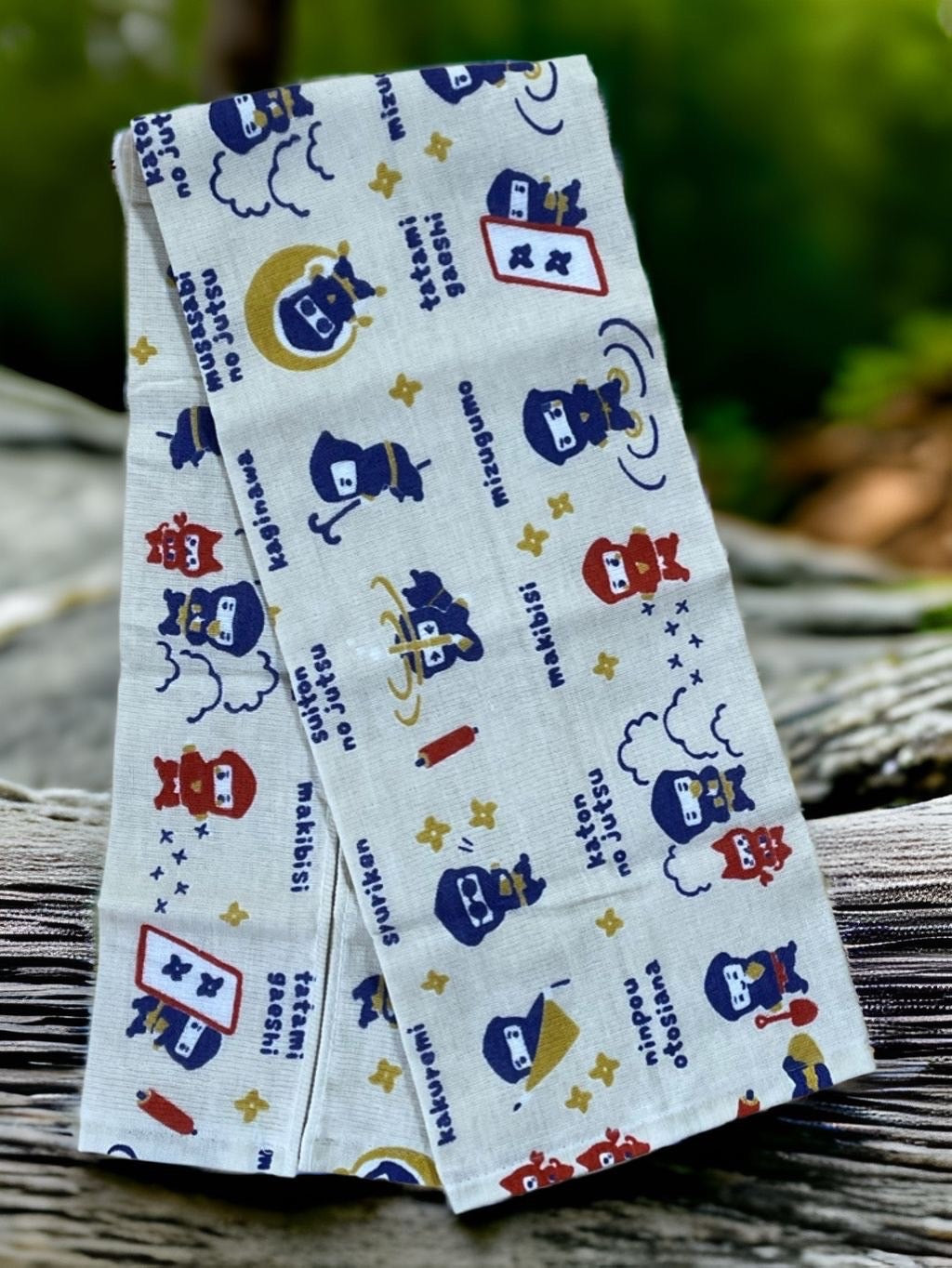 Tenugui(Japanese Hand towel)Ninjutsu (fighting art of the ninja)